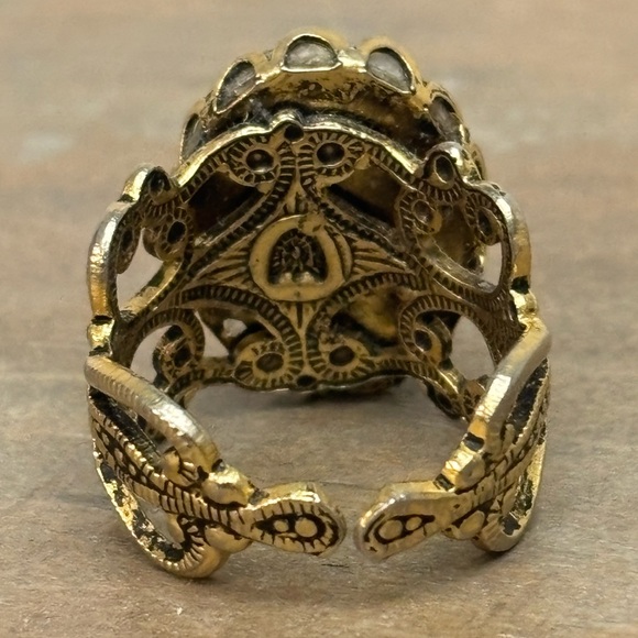 Vintage Zuni Cardinal Adjustable Ring - Picture 4 of 8